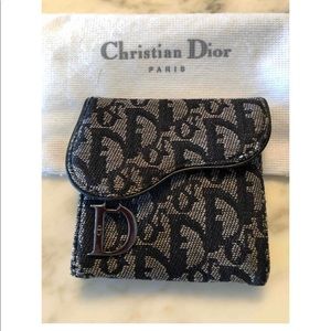 **SOLD**  Christian Dior Saddle Wallet